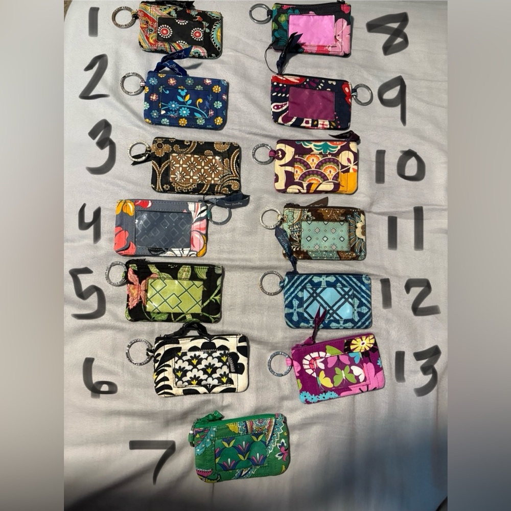 ONE Vera Bradley ID and Card Holder